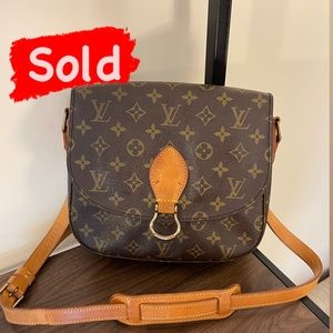 Authentic Louis Vuitton Monogram Saint Cloud